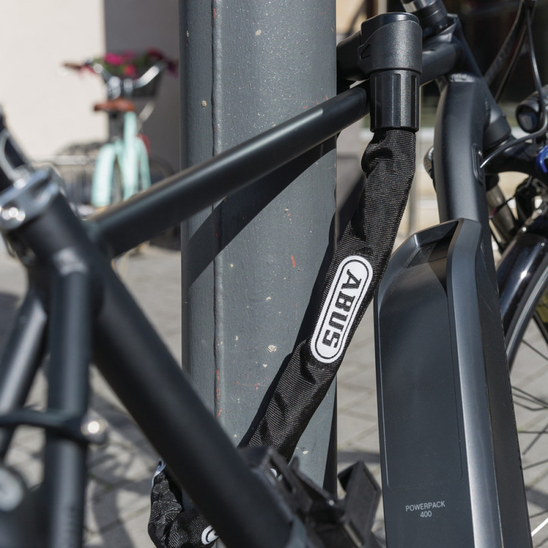 Antivol vélo chaîne Abus CityChain 1010 Black haute sécurité ville