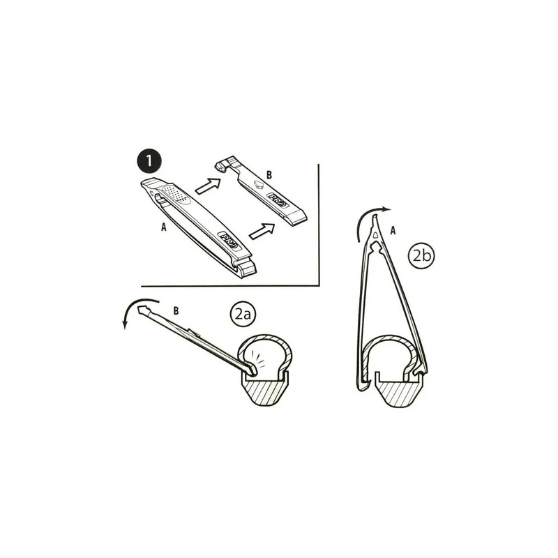 Kit De 3 Démonte-pneus Vélo En Acier Inoxydable – Outil Réparation Pneu, Robuste Et Facile à Transporter