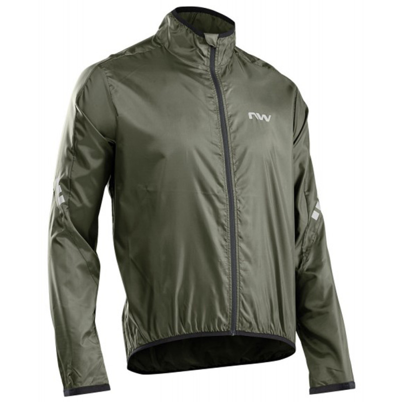 Photo Veste imperméable Northwave Vortex 2 Jacket 2026 L vert olive