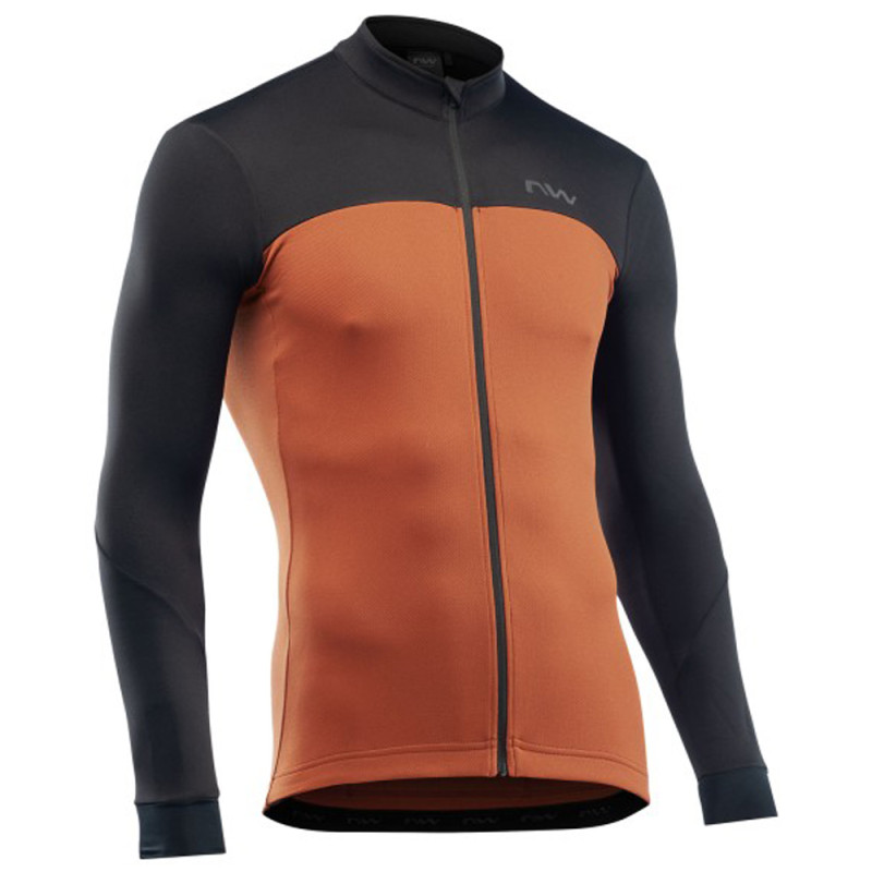 Photo Maillot vélo manches longues Northwave Force 2 2026 gris clair L