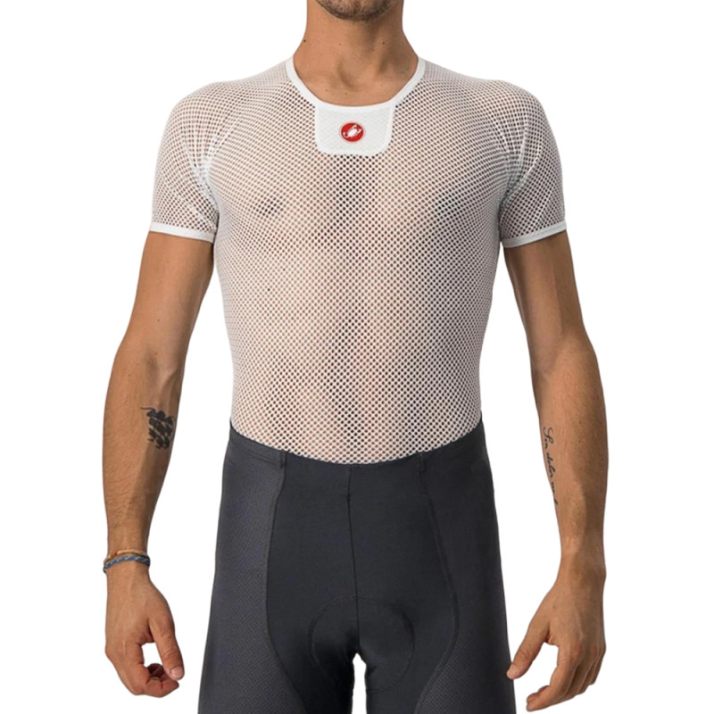 Photo Sous-maillot manches courtes Castelli Core Mesh 2027 blanc L-XL
