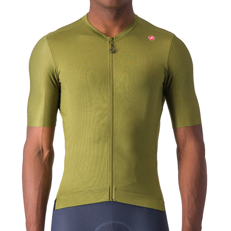 Photo Maillot vélo manches courtes Castelli Espresso kaki L
