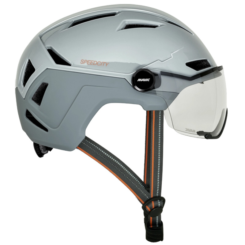 Casque velo urbain et velotaf Mavic Speedcity 2024 Coloris gris Taille tete 57 61cm