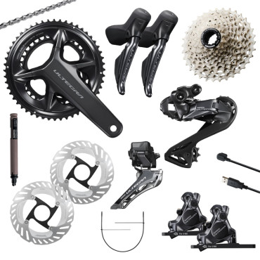 Grupo carretera Shimano...