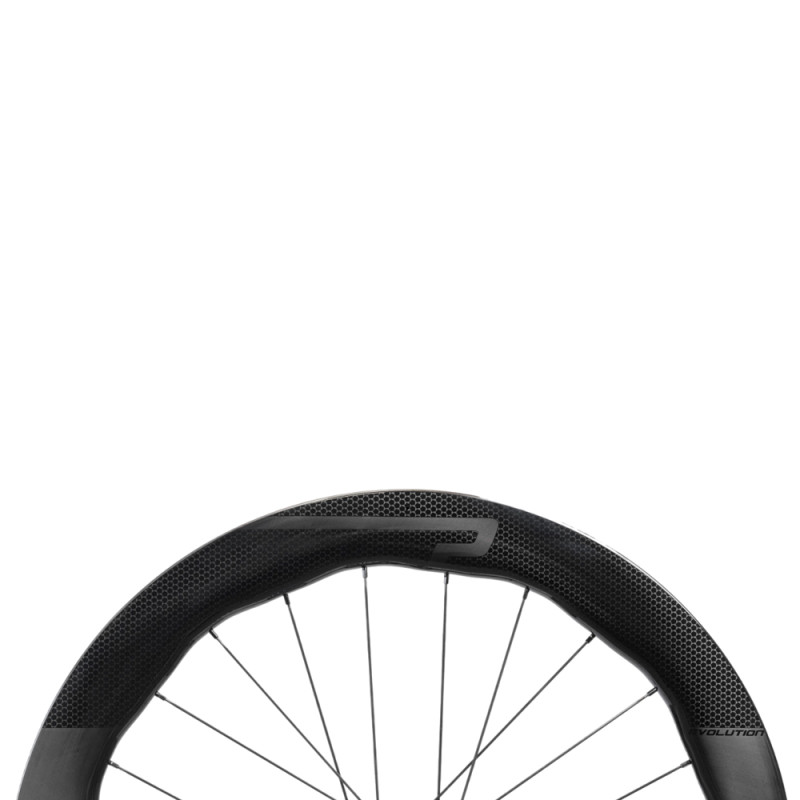 Paire De Roues Vélo Route 700c Carbone 6560 - Frein à Disque, Jante Clincher, Garantie 3 Ans