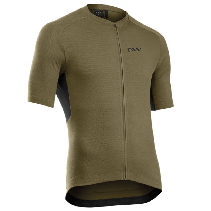 Photo Maillot vélo manches courtes Northwave Force 2 Jersey 2026 L vert foncé