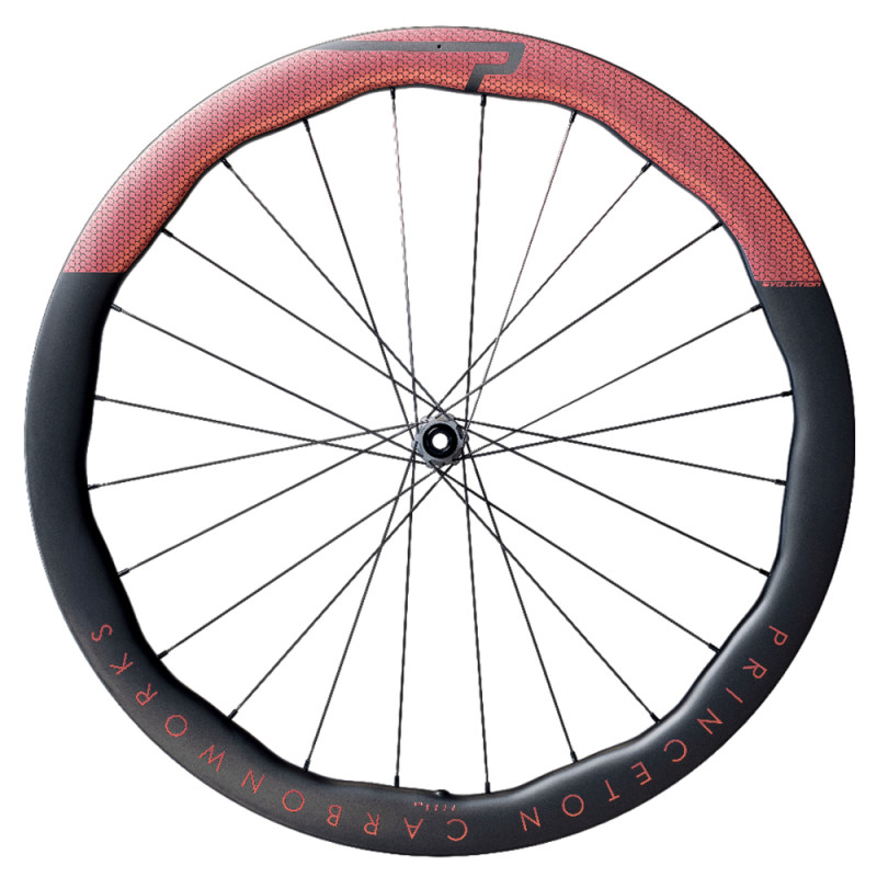 Roues vélo route Princeton Peak 4550 Evolution Disc Tubeless Ready Moyeux  Tactic Racing TR01 Coloris rose, Compatibilité cassette Campagnolo