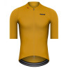 Kurzarm-Radtrikot Etxeondo Alde 110LW gelb-braun
