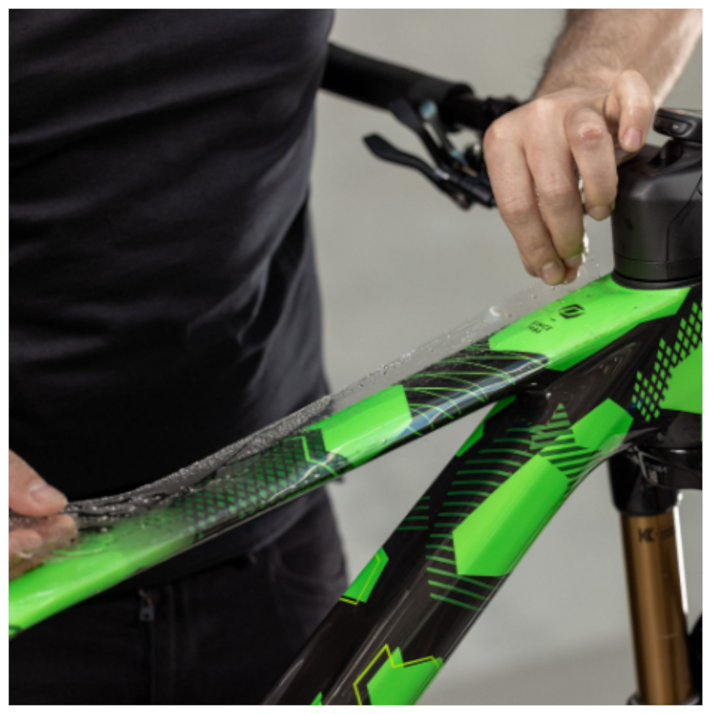 All Mountain Style Protecteur De Cadre Vélo VTT - Kit Adhésif Extra Avec 10 Protections Anti-Rayures