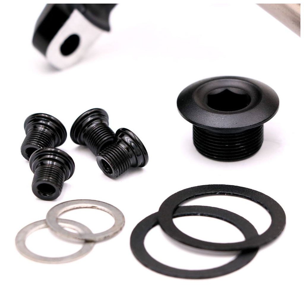 SD Components B-85 Black BMX Crankset