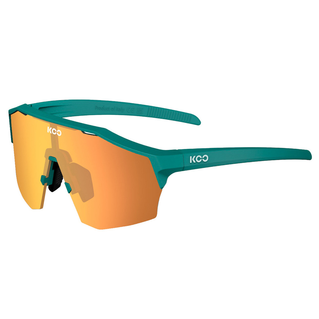 Lunettes De Sport KOO Supernova - Couleur Bleu Mat/turquoise - Pour Cyclisme - Neuf