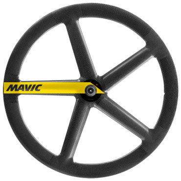Mavic IO track bike front...