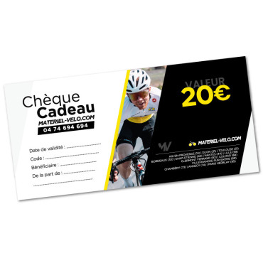 Chèque cadeau 20€...
