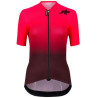 Assos Dyora RS S9 Targa Damen-Kurzarm-Radtrikot, rot-schwarz