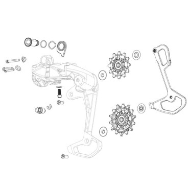 Sram Rojo AXS E1