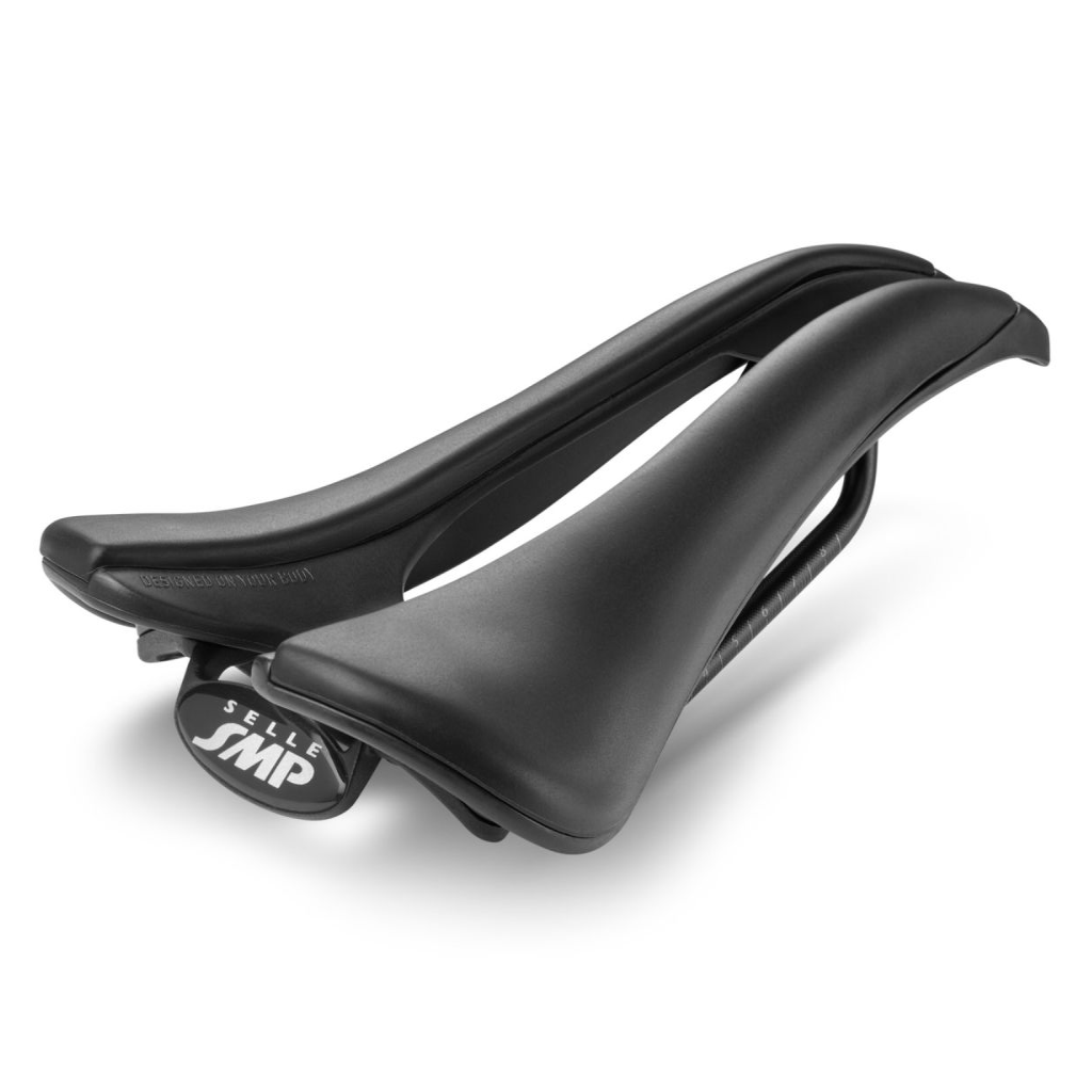 Selle De Vélo De Route Girardi Regal Vintage 1987 - Cuir Noir Perforé, Occasion