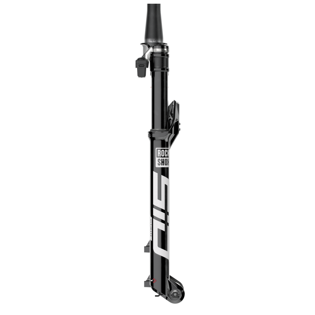 Fourche Avant VTT Pneumatique 140 Mm – Axe 15 Mm, Tube Conique 28,6 Mm, Réglage Rebond, Pour 27,5/29 Pouces