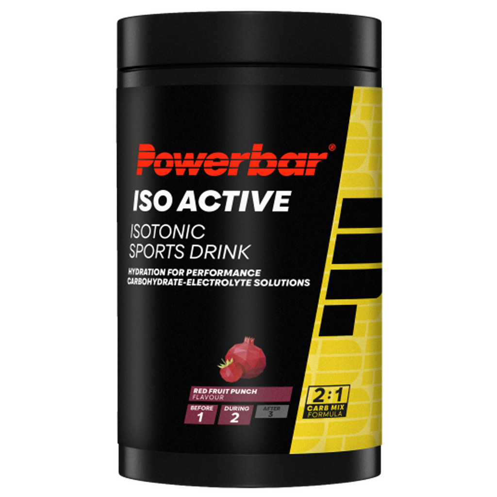 Boisson Isotonique En Poudre PowerBar Isoactive, Saveur Orange, 600 G - Pour L'effort Et La Récupération