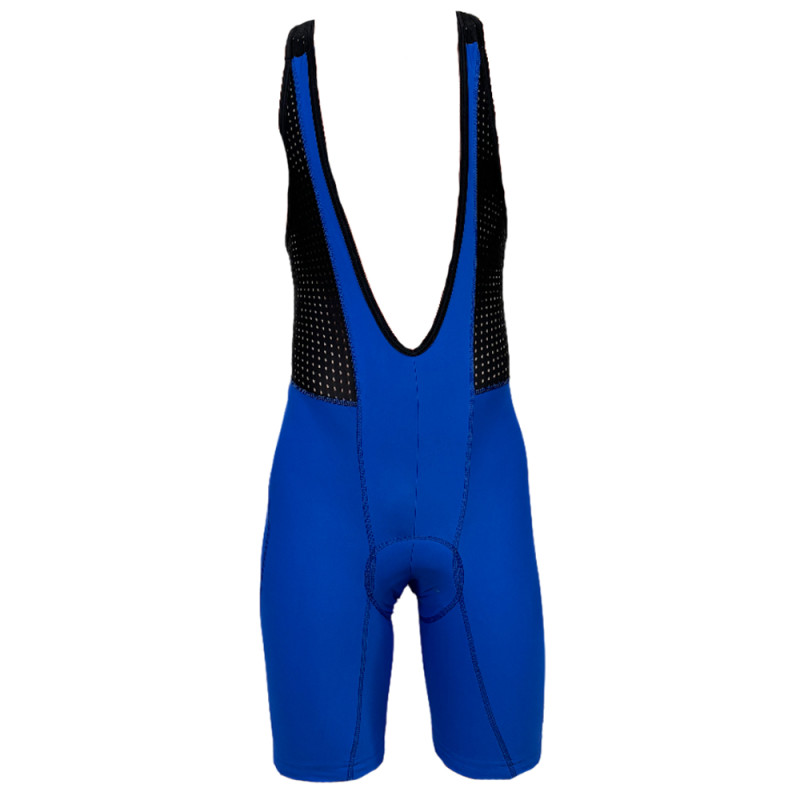Photo Cuissard vélo court homme Biemme avec bretelles bleu clair M