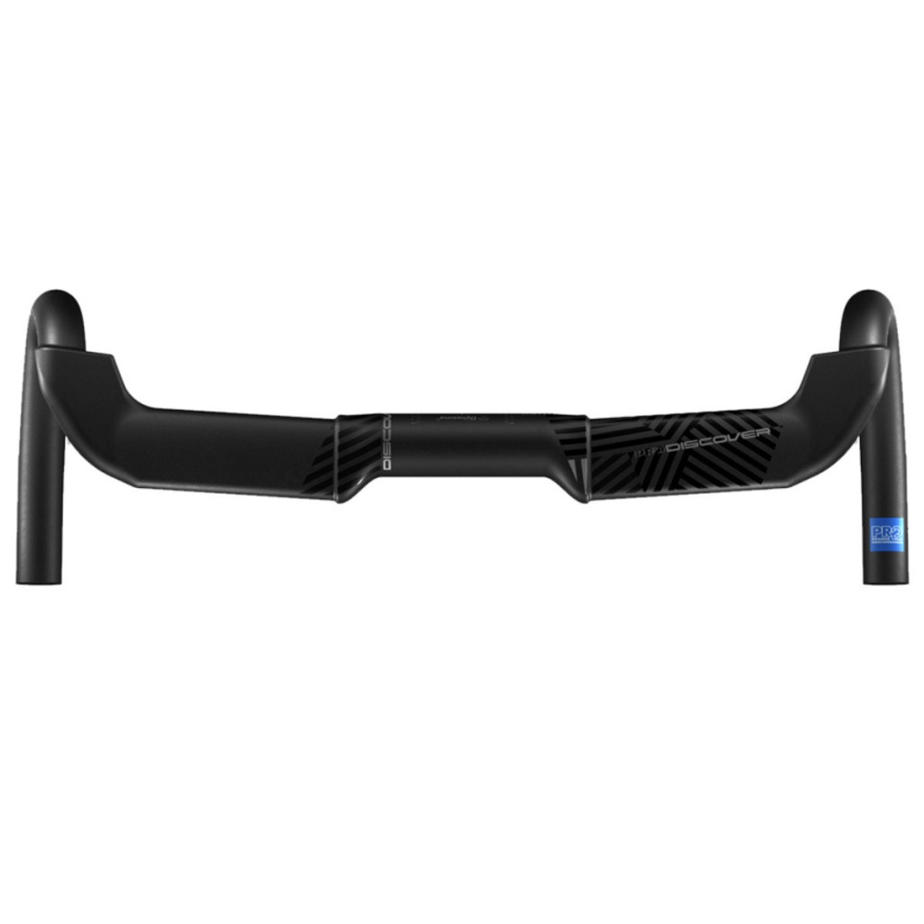 Guidon Vélo Carbone Drop Bar Anti-flare - 58 Cm - Diamètre 31.8 Mm - Compatible VTT, Route, Gravel - Neuf
