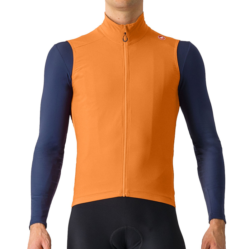 Photo Gilet coupe-vent Castelli Espresso M orange