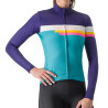 Maillot manga larga mujer Castelli Tornare W Jersey - Ligero y cálido