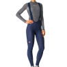 Calções de ciclismo compridos para mulher com alças Castelli Espresso W DT 2026