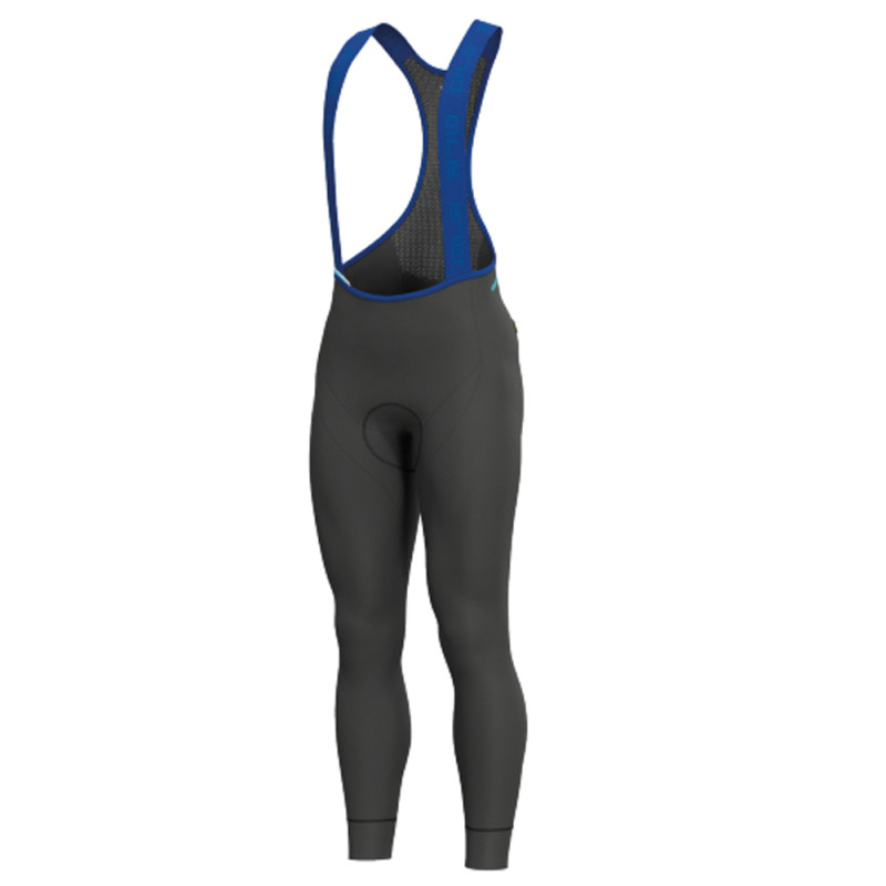 Cuissard à Bretelles Vélo Homme Hiver - Polaire Thermique, Respirant - Réfléchissant - Taille XS-XXXL