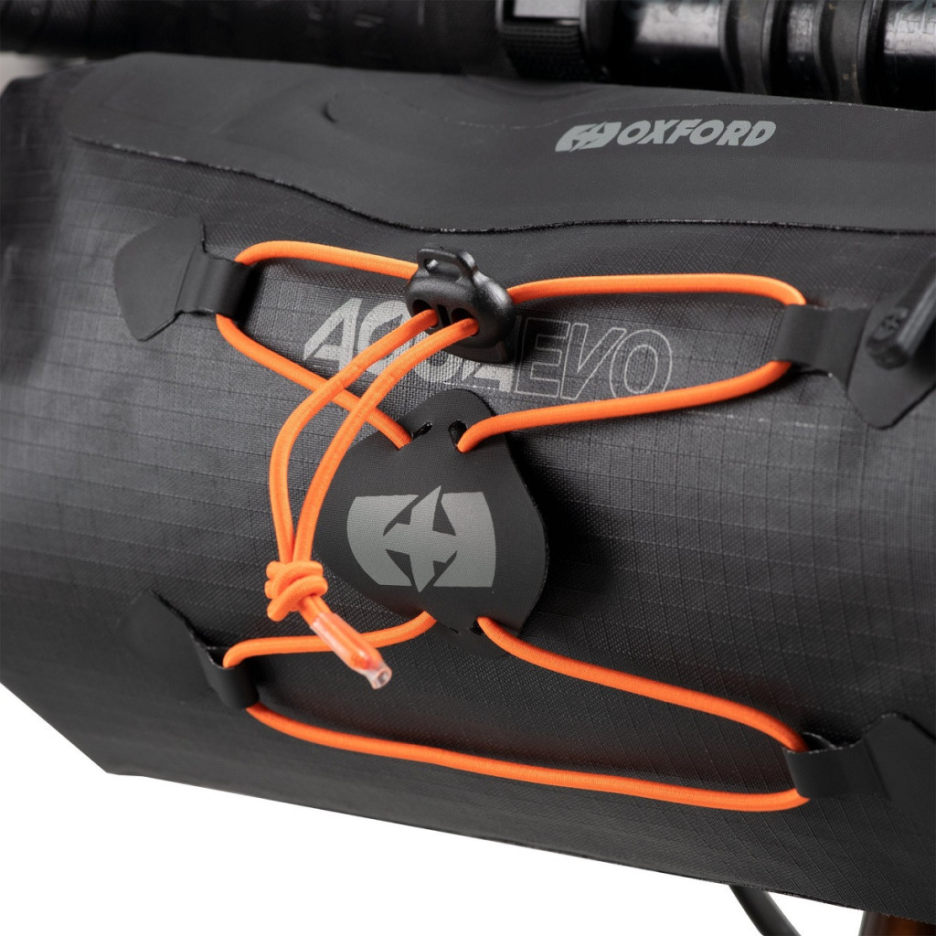 Sacoche De Cadre étanche Oxford Aqua Evo Adventure - 4L - Orange - Pour Vélo De Route Ou VTT