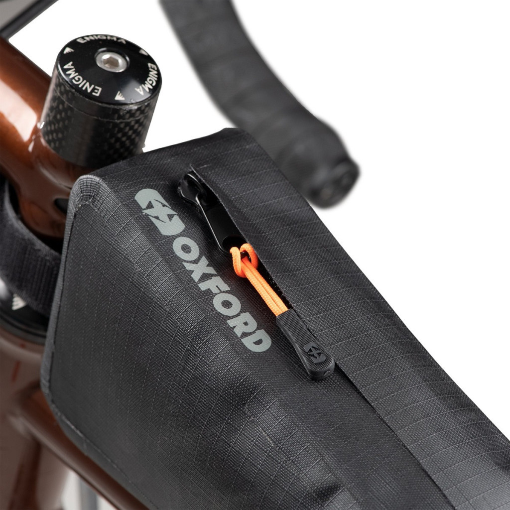 Sacoche De Cadre Oxford Aqua Evo Adventure étanche 4L - Couleur Orange, Neuf