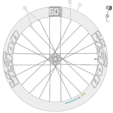Adaptateur axe roue arrière...