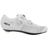 Scarpe da ciclismo su strada Sidi Genius 10 Knit Bianco Nero Bordeaux