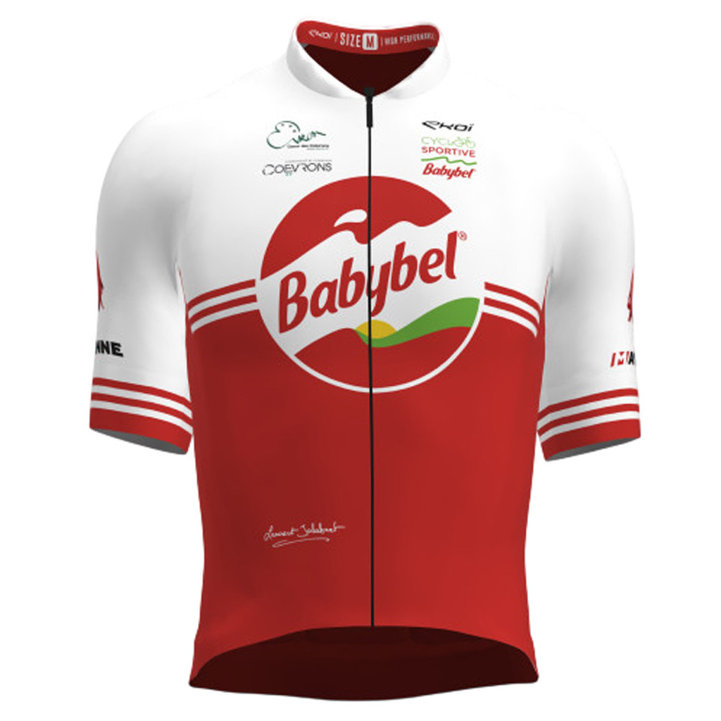 Maillot vélo manches courtes Ekoï Cyclosportive Chatel 2024 Maillot vélo manches courtes Ekoï Cyclosportive Chatel 2024