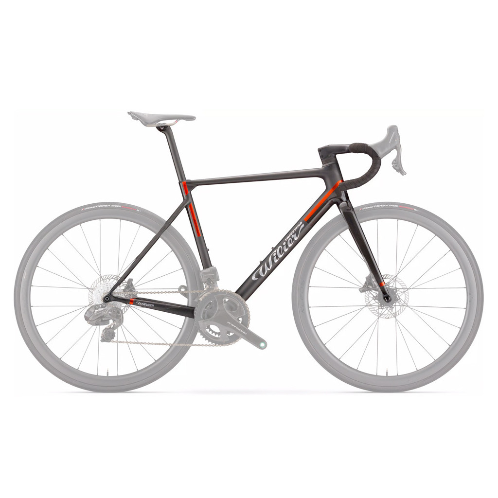 Kit cadre vélo route Wilier Triestina Verticale SLR Q1 Core Black