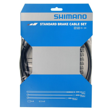 Set remkabels en remmantels...