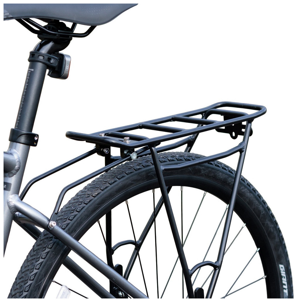Porte Bagage Vélo Arrière Réglable - Robuste - Protection Latérale