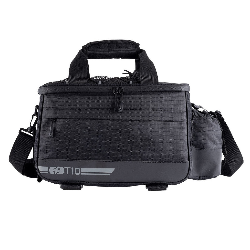 Sac De Porte-bagages Arrière De Vélo 30x18x14 Cm – Oxford 1680D Imperméable, Bande Réfléchissante, Sangle Rapide