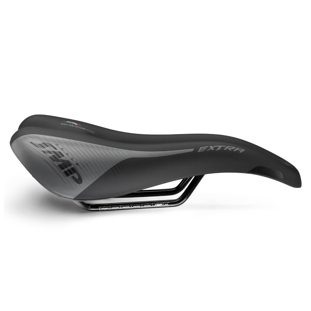 Selle De Vélo Team Saracen SMP – Taille Moyenne/grande, Noir, Polypropylène, Universelle