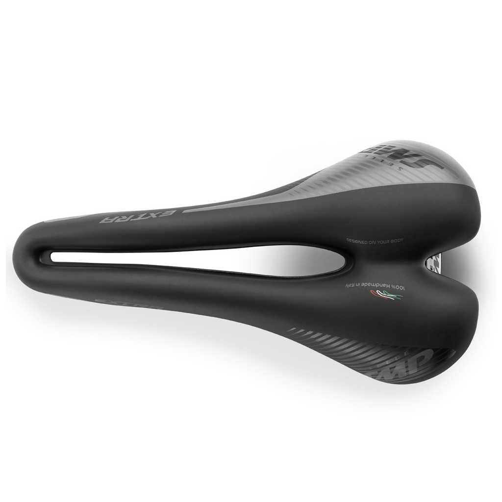 Selle SMP Édition Extra Color - Selle VTT Sans Points De Pression Blanc, Technologie Strike Homme/Femme