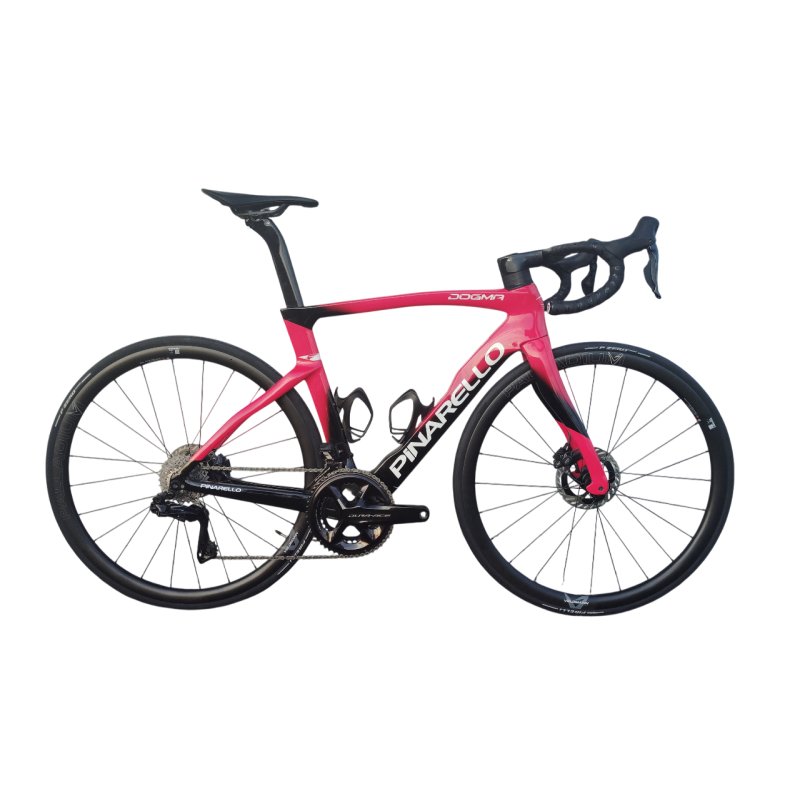 Vélo Route Reconditionné Pinarello Dogma F Dura Ace Di2 53 Freinage Disque Rouge