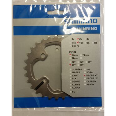 Shimano XT M785 28 tanden...