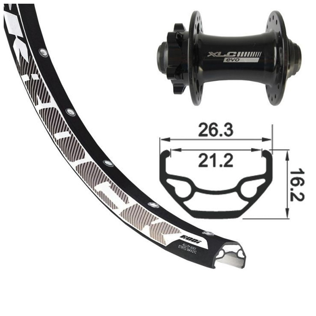 Roues Vtt Decathlon LPYDWZ Paire De Roues De Vélo 26/27,5/29" - Axe Traversant - Frein à Taille Roue Vtt Decathlon