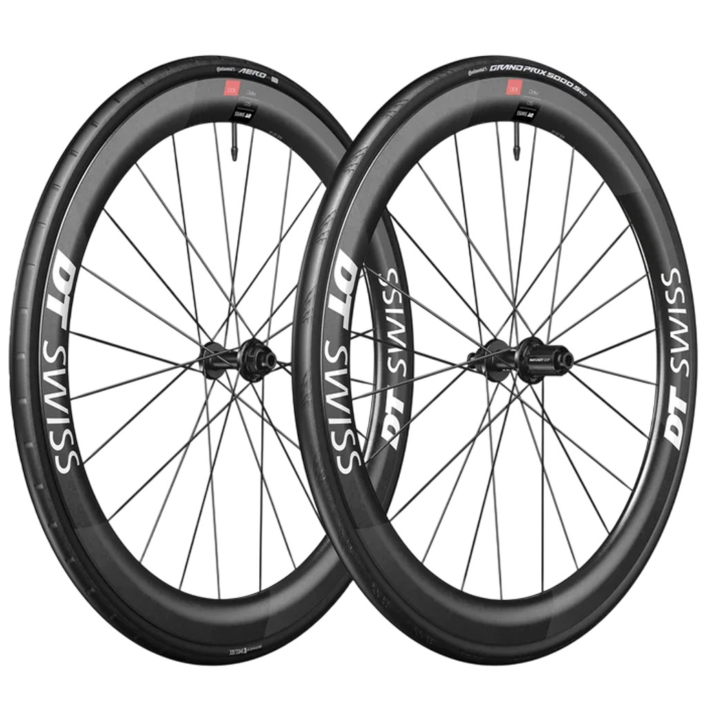 Roue Avant DT Swiss ARC1100 Dicut 80 Carbone 28" - Jante 17mm, Axe 100/5mm QR, Neuve Sous Emballage