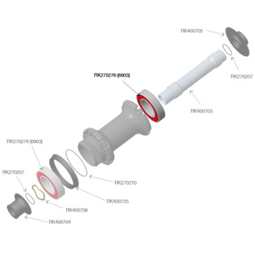 Corima-Nabenlager 6903...