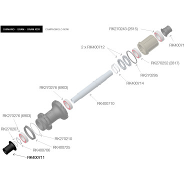 Gabelhalterung links für...