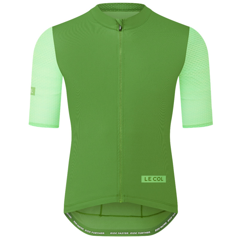 Photo Maillot vélo manches courtes Le Col Sport Lightweight Jersey M vert clair