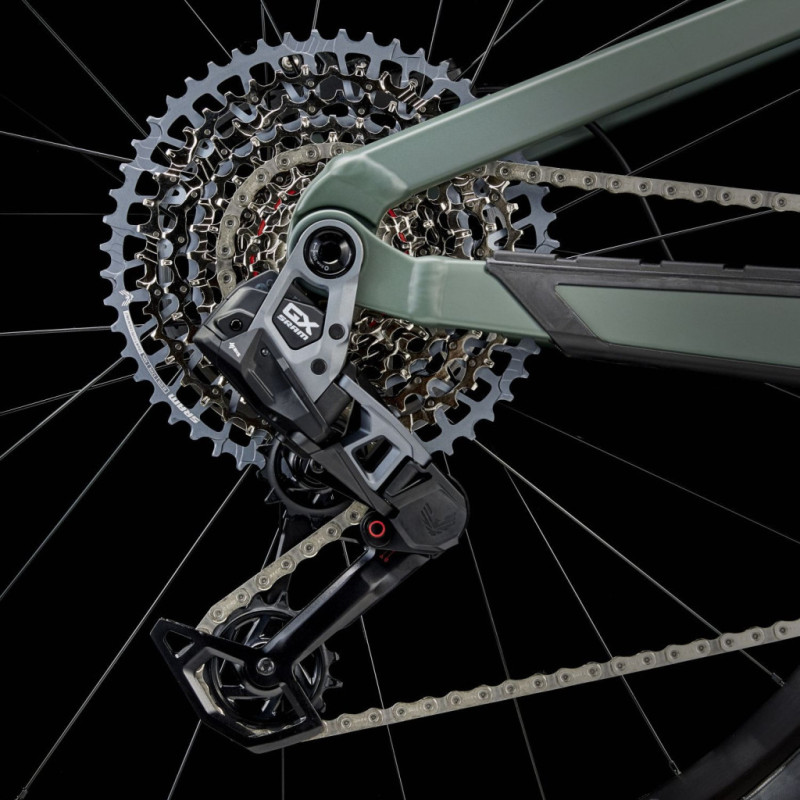 Fuel EX 8 GX AXS T-Type Gen 6 Trek Matte Keswick mountainbike met vering