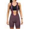 Culotte corto mujer con tirantes Wilma Raphaelle - Tejido italiano SITIP de primera calidad