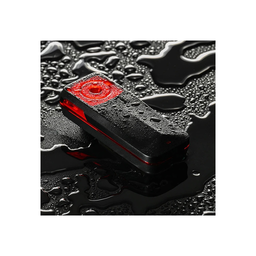 Feu Arrière De Vélo RAVEMEN CL01 - Grand Angle 300° - Détection De Freinage Auto - USB-C - Léger 22g - 5 Modes