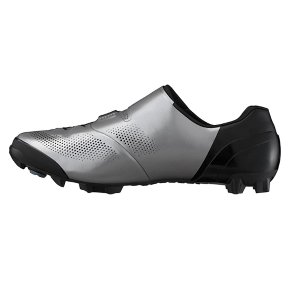 Chaussures VTT Shimano XC5 Carbone - Taille EU 43 / US 8.9 - Pour Gravier, Dentelle, 2 Boulons - Occasion